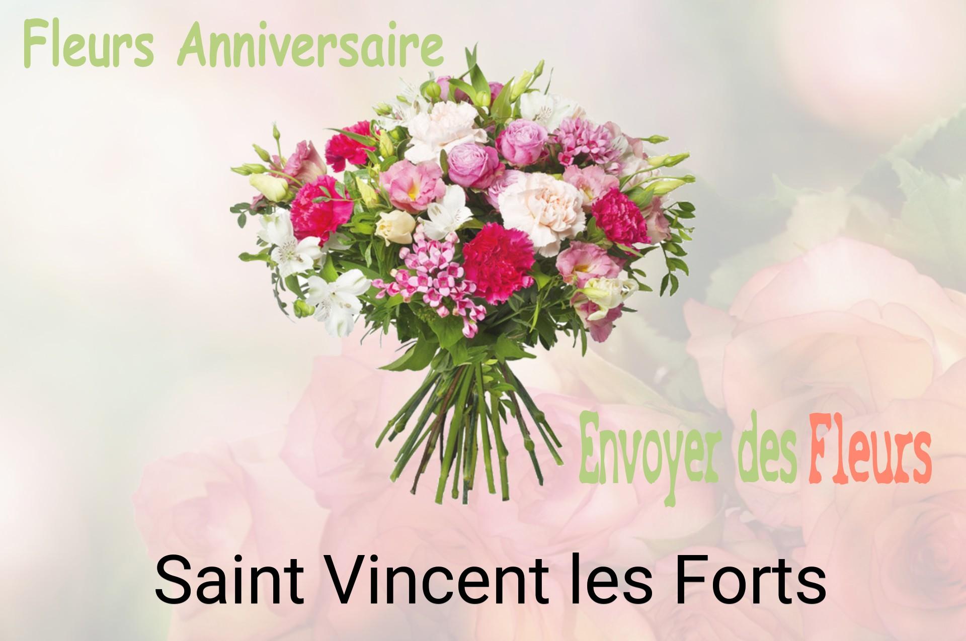 Bouquet de fleurs d’anniversaire livré à Saint-Vincent-les-Forts