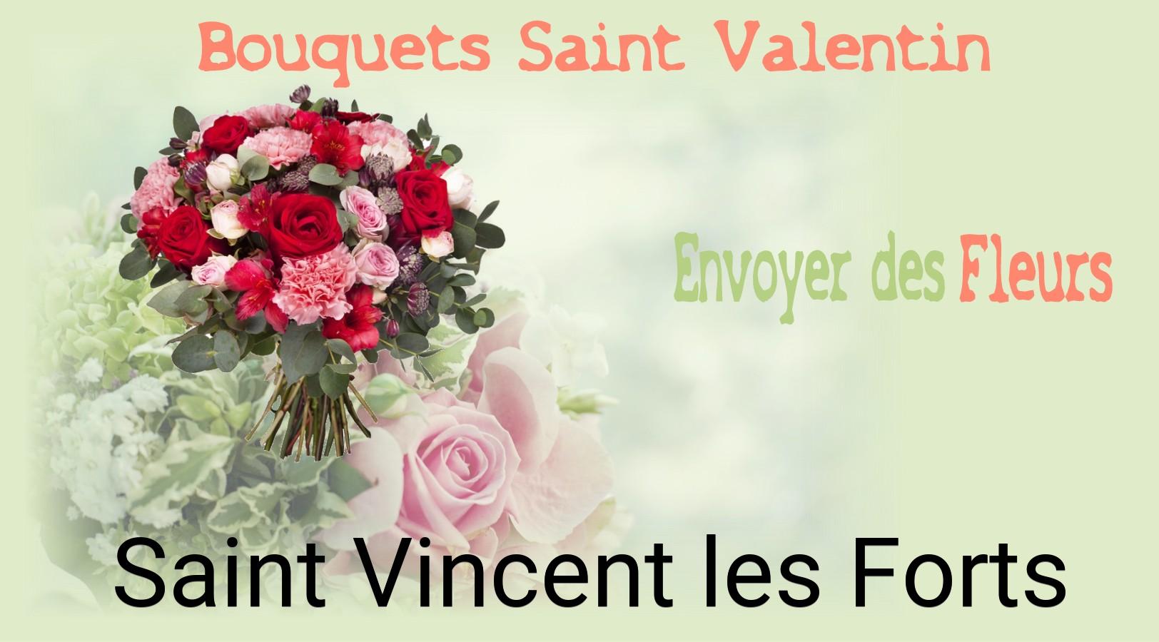 Roses de Saint-Valentin livrées à Saint-Vincent-les-Forts